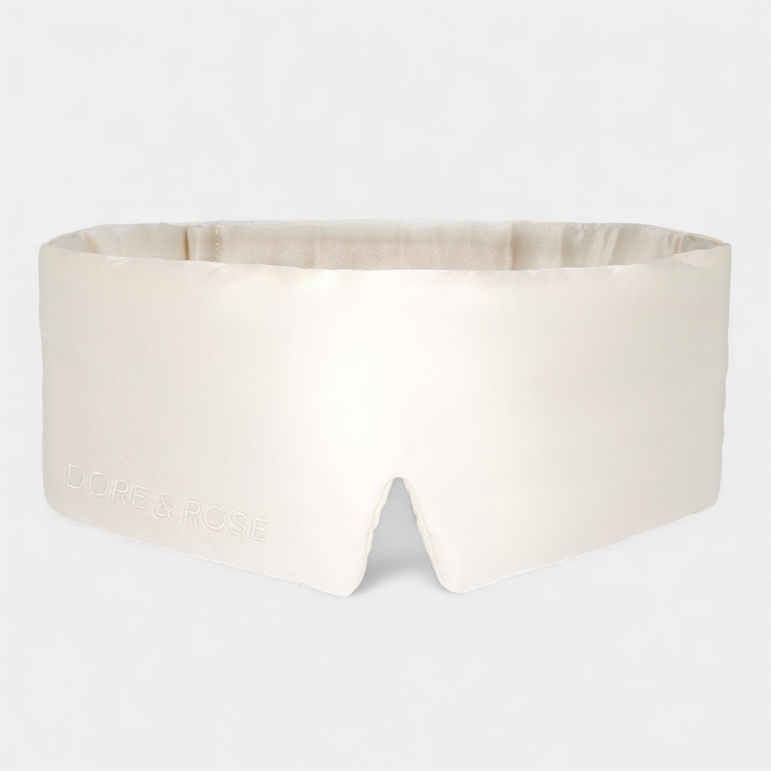 Deep Sleep Mask Silk Champagne