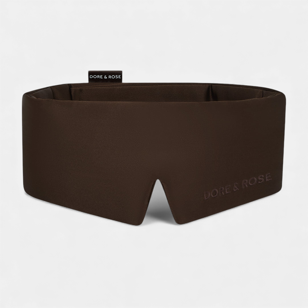 Deep Sleep Mask Silk Chocolate